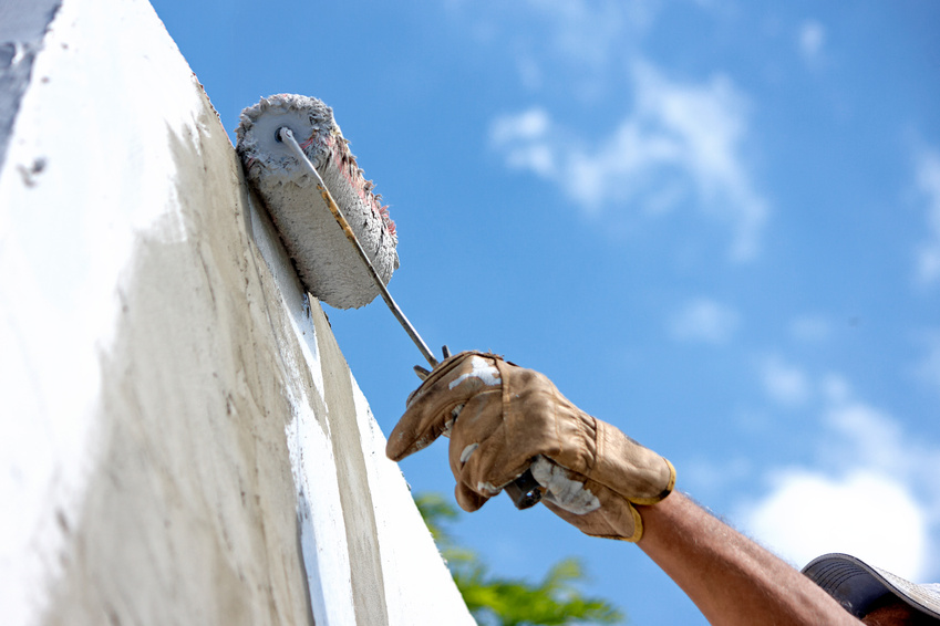 painting the facade